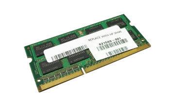 HP - 62156900106 - 4GB DDR3 SoDimm Non ECC PC3-10600 1333Mhz 2Rx8 Memory - Orange Hardwares