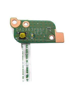 HP - 827035-001 - Power Button Switch Board - Orange Hardwares