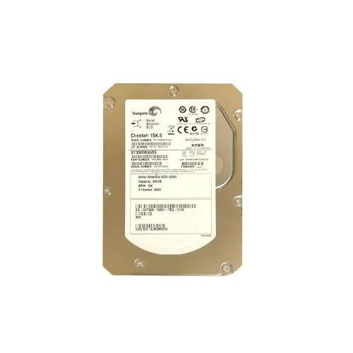 HT953-GEN - Dell 300GB 15000RPM SAS 3Gb/s Hot-Pluggable 3.5-Inch Hard Drive with Tray for PowerEdge Server & PowerVault Storage Array