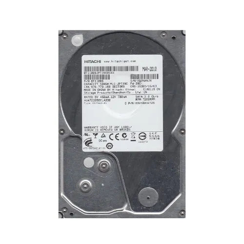 HUA722050CLA330-DELL - Dell Ultrastar A7K2000 Series 500GB 7200RPM SATA 3Gb/s 32MB Cache 512E 3.5-Inch Enterprise Hard Drive