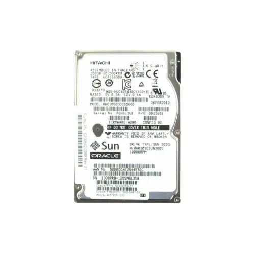 Ultrastar C10K600 Series 300GB 10000RPM SAS 6Gb/s 64MB Cache SFF 2.5-Inch Enterprise Hard Drive