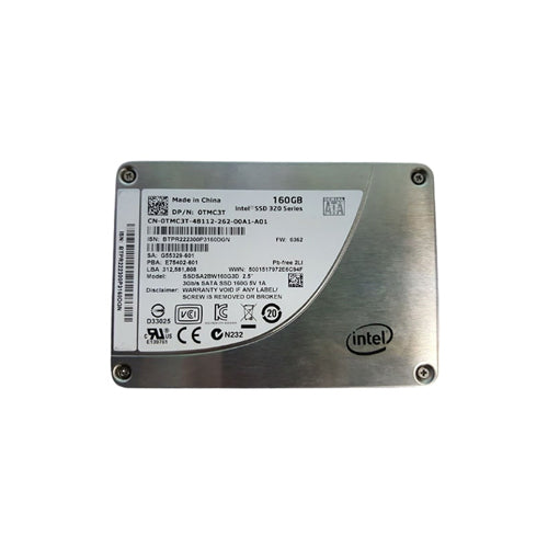 0TMC3T-Dell 160GB 2.5 inch MLC 3Gb/s SATA Solid State Drive
