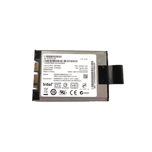 41W0524-Lenovo 80GB 1.8 inch MLC 3Gb/s SATA Solid State Drive