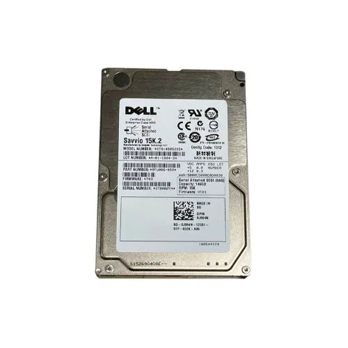J084N-GEN - Dell 146GB 15000RPM SAS 6Gb/s Hot-Pluggable 2.5-Inch Hard Drive