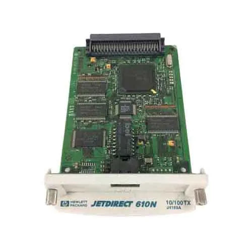 J4169A-E - HP JetDirect 610N 1 x Port 10/100Base-TX Fast Ethernet Print Server Internal Card