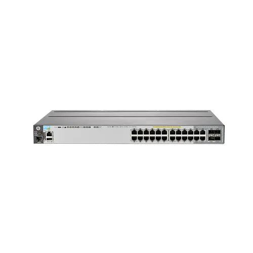 E Aruba 2920-24G PoE+ 20 x RJ-45 Ports PoE+ 10/100/1000Base-T + 4 x RJ-45 dual-personality Ports PoE+ Layer 2 Managed Rack-mountable Gigabit Ethernet Network Switch
