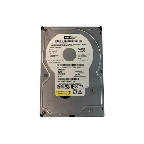 JX718-GEN - Dell 250GB 7200RPM SATA 3Gb/s Hot-Pluggable 8MB Cache (512n) 3.5-Inch Hard Drive with Tray for PowerEdge Server & PowerVault Storage Array