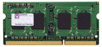 Kingston - 3428082 - 4GB DDR3 SoDimm Non ECC PC3-10600 1333Mhz 2Rx8 Memory - Orange Hardwares