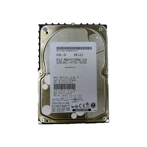 MAP3735NC-DELL - Dell 73.5GB 10000RPM Ultra320 SCSI 80-Pin 8MB Cache 3.5-Inch Hard Drive