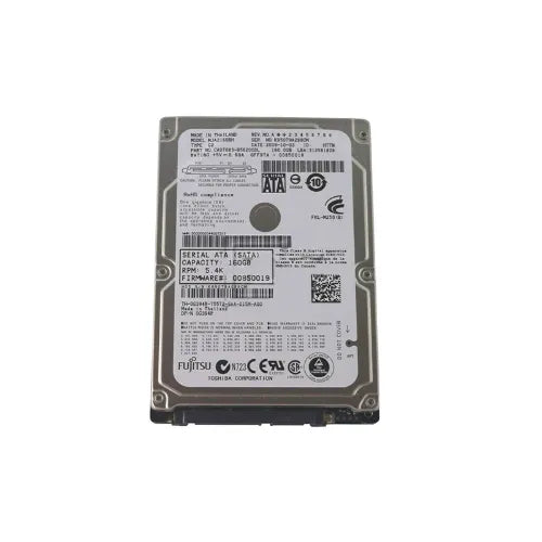 MJA2160BH-DEL - Dell 160GB 5400RPM SATA 3Gb/s 8MB Cache 7-Pin 2.5-Inch Hard Drive
