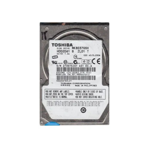 MK8037GSX-DELL - Dell 80GB 5400RPM SATA 3Gb/s 8MB Cache 2.5-Inch Hard Drive