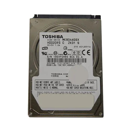 MK8046GSX-DEL - Dell 80GB 5400RPM SATA 3Gb/s 8MB Cache 2.5-Inch Hard Drive
