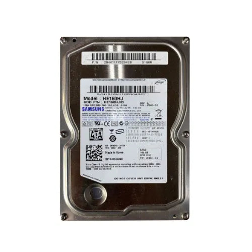 NW340-GEN - Dell 160GB 7200RPM SATA 3Gb/s 8MB Cache Hot-Pluggable 3.5-Inch Hard Drive with Tray for PowerEdge Server & PowerVault Storage Array