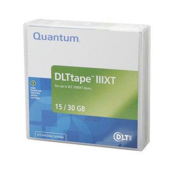 Quantum - THXKE-02 - 15GB(Native) / 30GB(Compressed) DLT IIIXT 1/2-inch Tape Media Cartridge - Orange Hardwares