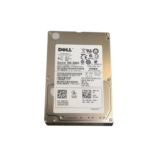 R744K-GEN - Dell 300GB 10000RPM SAS 6Gb/s 2.5-Inch Hard Drive