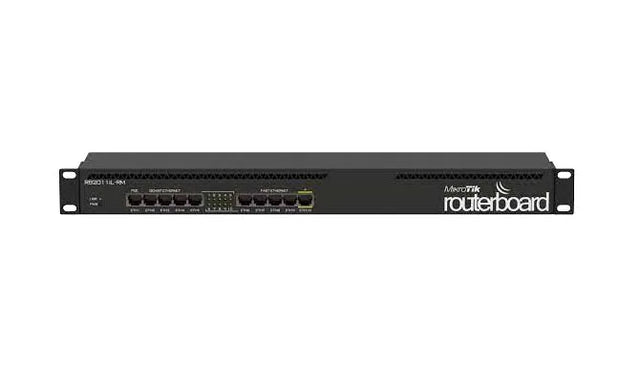 RB2011iL-RM - Mikrotik 5x RJ45 100Mb/s, 5x RJ45 1000Mb/s Router