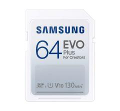 Samsung - MB-SC64K/EU - 64GB Evo Plus SDXC UHS-I Memory Card - Orange Hardwares