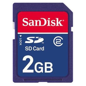 SanDisk - SDSDB-2048-A10 - 2GB Class 2 Secure Digital (SD) Flash Memory Card - Orange Hardwares