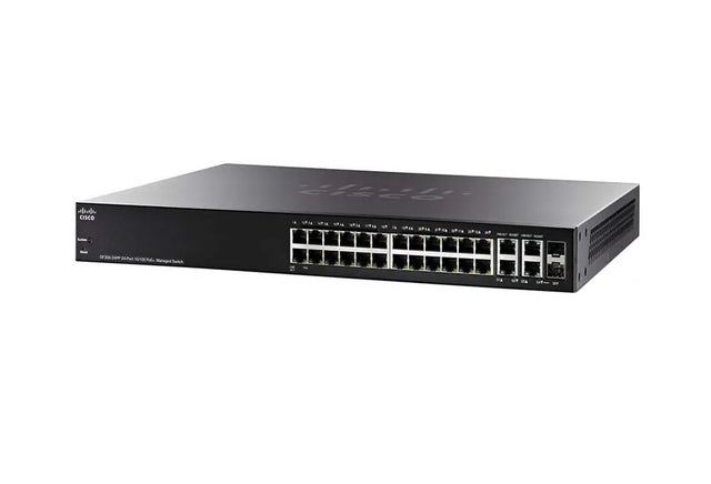 SF350-24P-K9 - Cisco Small Business 350 Series 24-Ports PoE+ FE Switch