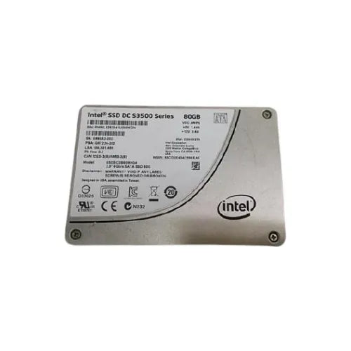 SSDSC2BB080G4-GEN-Intel 80GB 2.5 inch MLC 6Gb/s SATA SSD
