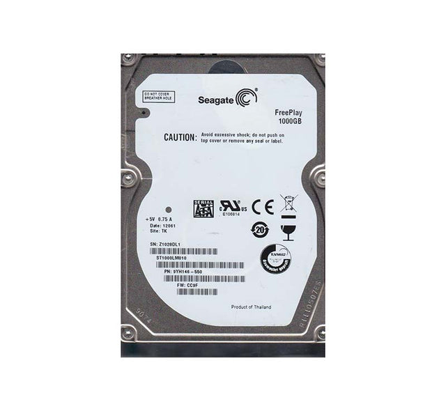 1TB 5400RPM SATA 3Gb/s 16MB Cache 2.5-Inch Hard Drive