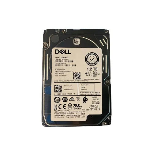 ST1200MM0099-DELL - Dell Exos 10E2400 Series 1.2TB 10000RPM SAS 12Gb/s 2.5-Inch Hard Drive