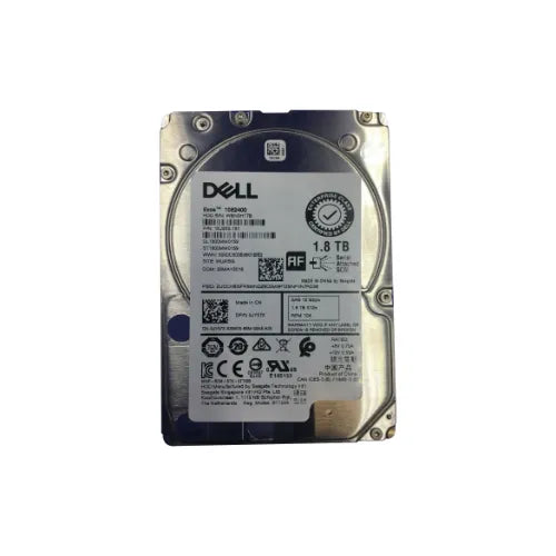 ST1800MM0159-DELL - Dell Exos 10E2400 Series 1.8TB 10000RPM SAS 12Gb/s 256MB Cache (4Kn) (ISE) 2.5-Inch Enterprise Hard Drive