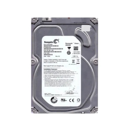 ST2000DL003-GEN - Seagate BarraCuda Green 2TB 5900RPM SATA 6Gb/s NCQ 64MB Cache (CE) 3.5-Inch Hard Drive