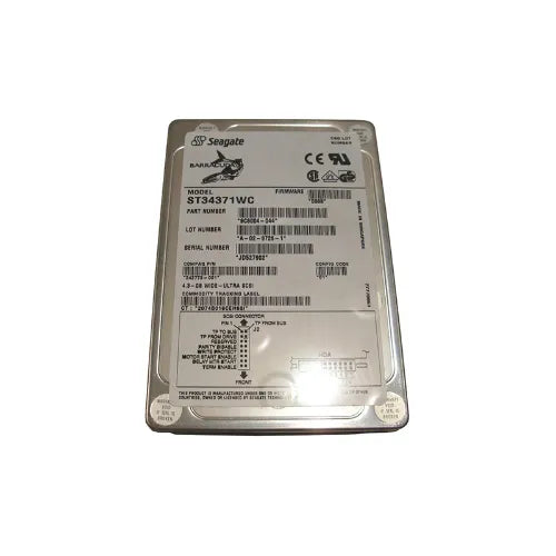BarraCuda 4LP Series 4.35GB 7200RPM Wide Ultra SCSI 512KB Cache 80-Pin 3.5-Inch Hard Drive