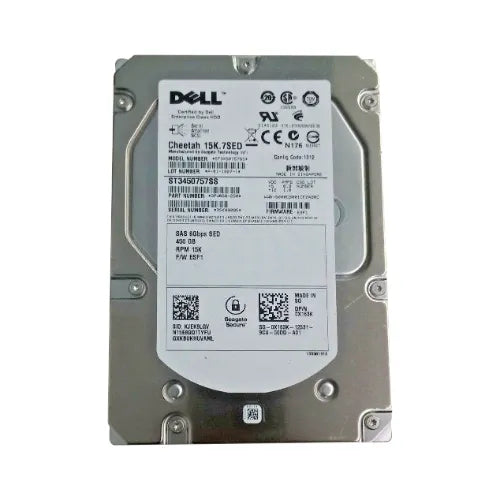 ST3450757SS-DELL - Dell 450GB 15000RPM SAS 6Gb/s 3.5-Inch Hard Drive