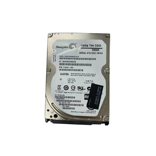 ST500LM000-RFB - Seagate Laptop Thin 500GB 5400RPM Multi-Level Cell SATA 6Gb/s 8GB NAND Flash 64MB Cache 7mm 2.5-Inch Hybrid Hard Drive
