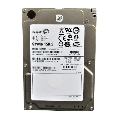 ST9146852SS-DELL-EQ - Dell EqualLogic 146GB 15000RPM SAS 6Gb/s 2.5-Inch Hard Drive