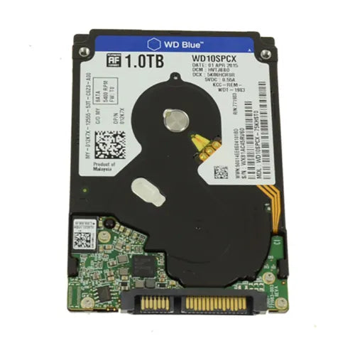 WD10SPCX-DELL - Dell Blue 1TB 5400RPM SATA 6Gb/s 16MB Cache (RoHS) 2.5-Inch Hard Drive
