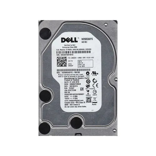 WD5002ABYS-DELL - Dell RE3 500GB 7200RPM SATA 3Gb/s 16MB Cache 3.5-Inch Enterprise Hard Drive