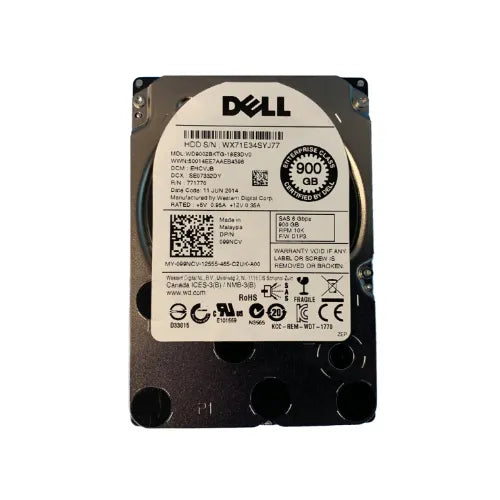 XE 900GB 10000RPM SAS 6Gb/s 64MB Cache 2.5-Inch Enterprise Hard Drive