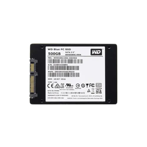 WDS500G1B0A-GEN-Western Digital 500GB 2.5 inch TLC 6Gb/s SATA SSD