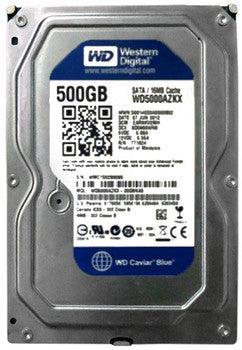 Western Digital - WD5000AZKX-RECERT - 500GB 7200RPM SATA 6.0 Gbps 3.5 16MB Cache Blue Hard Drive" - Orange Hardwares