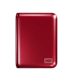 Western Digital - WDBACY5000ARD-NESN - My Passport Essential 500GB 5400RPM USB 3.0 8MB Cache 2.5-Inch External Hard Drive Red - Orange Hardwares