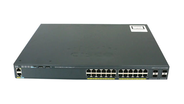 WS-C2960X-24PS-L-V02 - Cisco Catalyst 2960-X 24P PoE+ RJ-45 L3 Switch