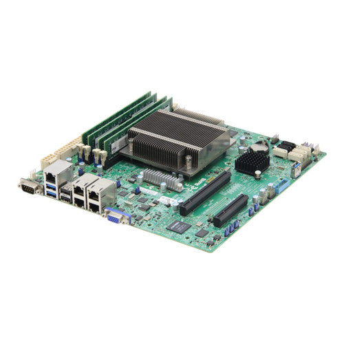 X10SLM+-LN4F - SuperMicro LGA1150 Intel C224 Micro-ATX Motherboard, Supports Xeon E3-1200 v3/v4 Series DDR3 4x DIMM