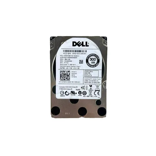 X79H3-GEN - Dell 300GB 10000RPM SAS 6Gb/s Hot-Pluggable 32MB Cache 2.5-Inch Hard Drive with Tray for PowerEdge Server & PowerVault Storage Array