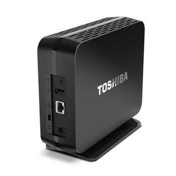 Toshiba - HDNB120XKEK1 - Canvio Home Backup 2TB USB 2.0 10/100/1000Mbps External Hard Drive (Black)