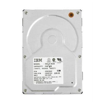 IBM - 85G3840 - Deskstar 540MB 4500RPM ATA/IDE 96KB Cache 3.5-inch Internal Hard Drive