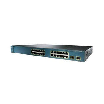 Cisco - WS-C3560-24TS-S-NOB - Catalyst 3560 24-Ports 10/100Mbps Fast Ethernet 2 x SFP Port Ethernet Switch