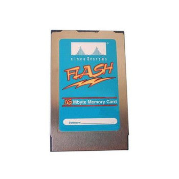 Cisco - MEM1600-16FC - 16MB PCMCIA Linear Flash Card for 1600 Series Router