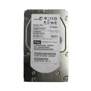 Sun - 390-0423 - 300GB 15000RPM SAS 3.0 Gbps 3.5 16MB Cache Hot Swap Hard Drive"
