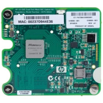 HP - 516936-B21 - Dual-Ports 10Gbps Fibre Channel PCI Express x8 Mezzanine Network Adapter for BladeSystem