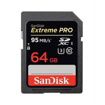 SanDisk - SDSDXP-064G-A46-A1 - Extreme Pro 64GB Class 10 SDXC UHS-I Flash Memory Card