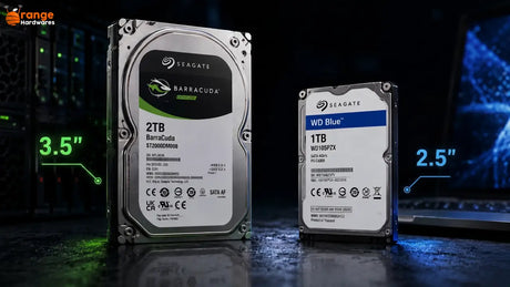 2.5" vs 3.5" HDDs: Performance, Storage & Reliability Comparison