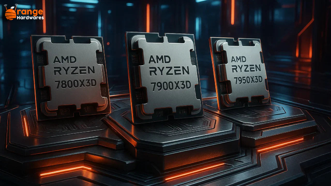 AMD Ryzen 7800X3D vs. 7900X3D vs. 7950X3D